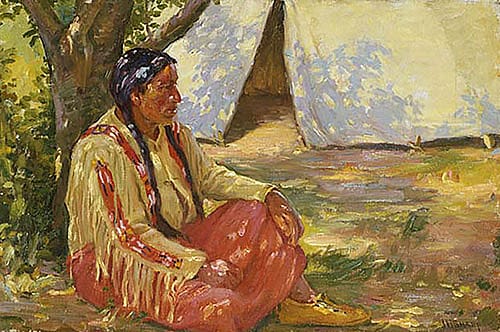 Resting Indian